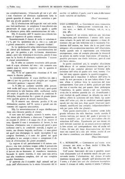 Pathologica rivista quindicinale