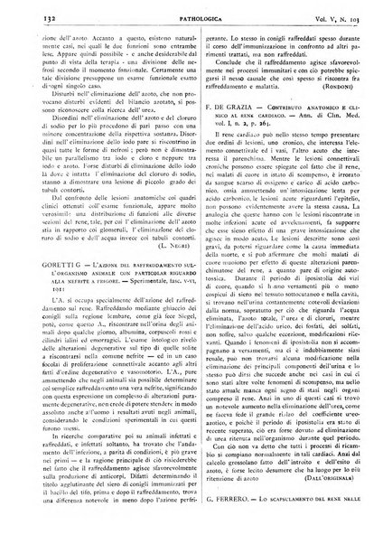 Pathologica rivista quindicinale