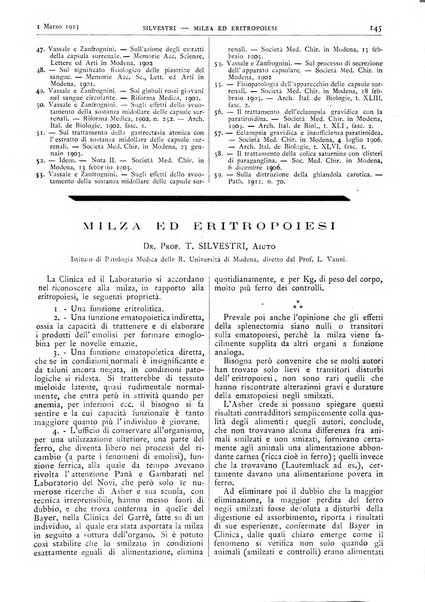 Pathologica rivista quindicinale