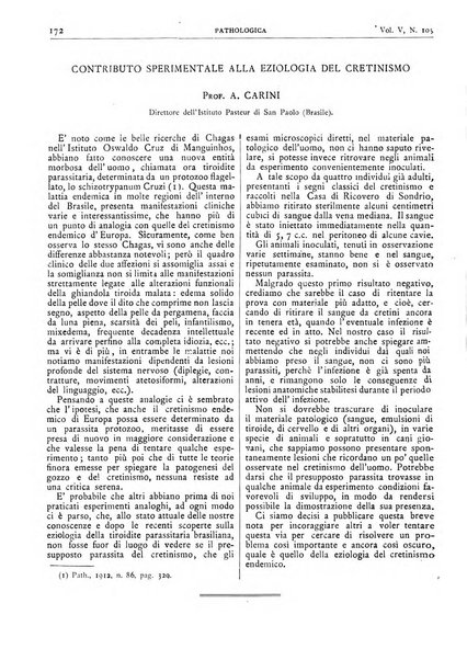 Pathologica rivista quindicinale