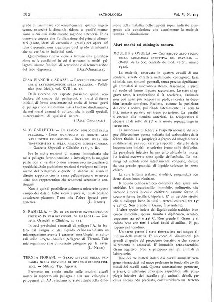 Pathologica rivista quindicinale