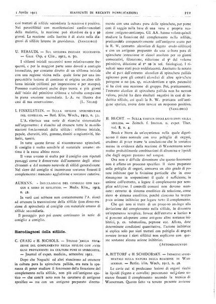 Pathologica rivista quindicinale