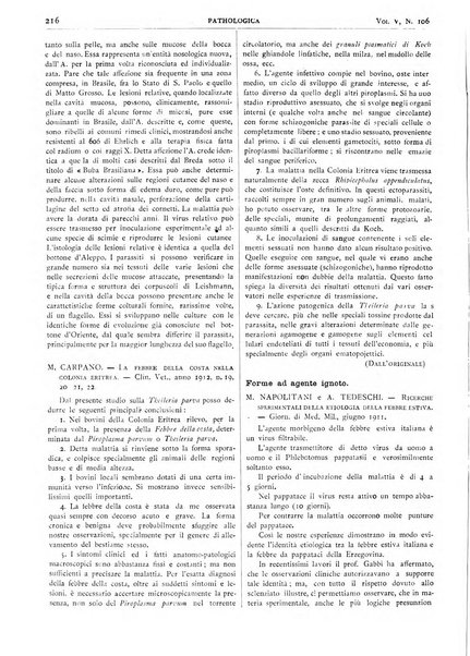 Pathologica rivista quindicinale