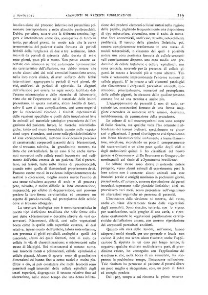 Pathologica rivista quindicinale