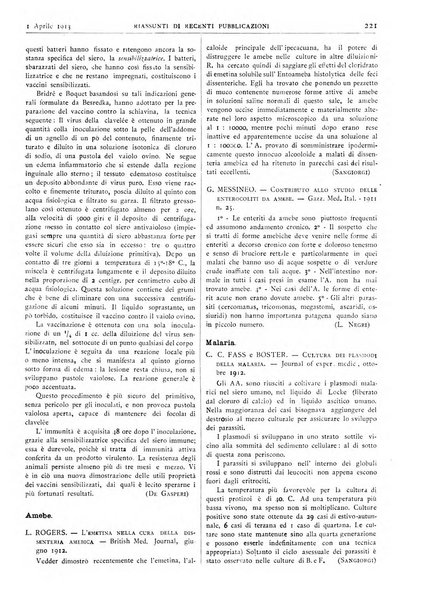 Pathologica rivista quindicinale