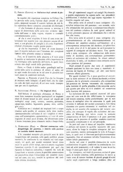 Pathologica rivista quindicinale