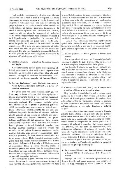 Pathologica rivista quindicinale