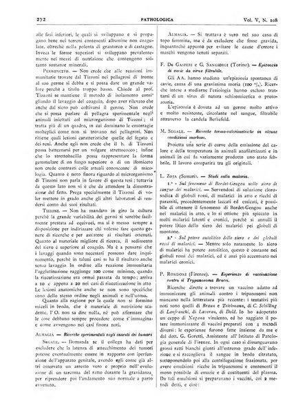 Pathologica rivista quindicinale