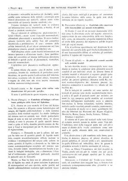 Pathologica rivista quindicinale