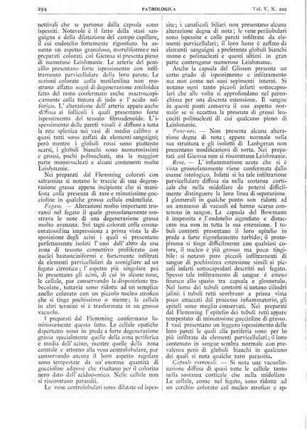 Pathologica rivista quindicinale