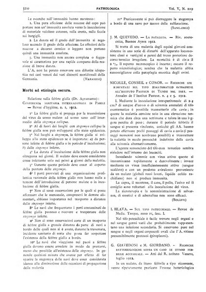 Pathologica rivista quindicinale