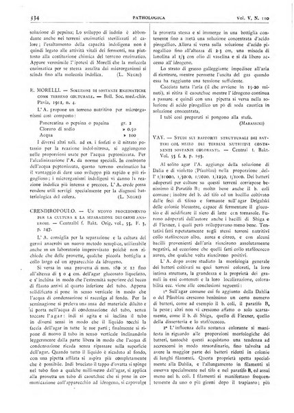 Pathologica rivista quindicinale