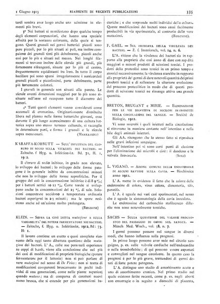 Pathologica rivista quindicinale