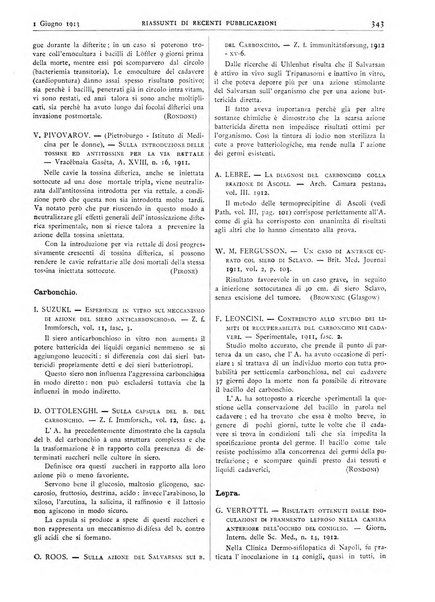 Pathologica rivista quindicinale