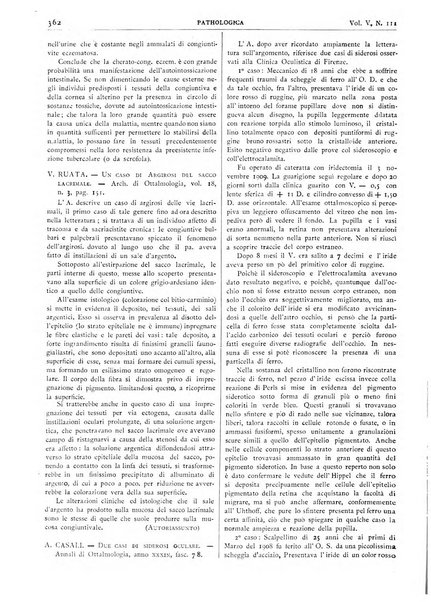 Pathologica rivista quindicinale