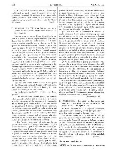 Pathologica rivista quindicinale