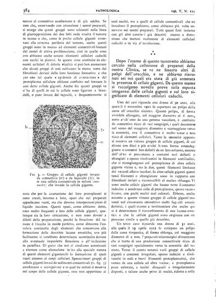 Pathologica rivista quindicinale