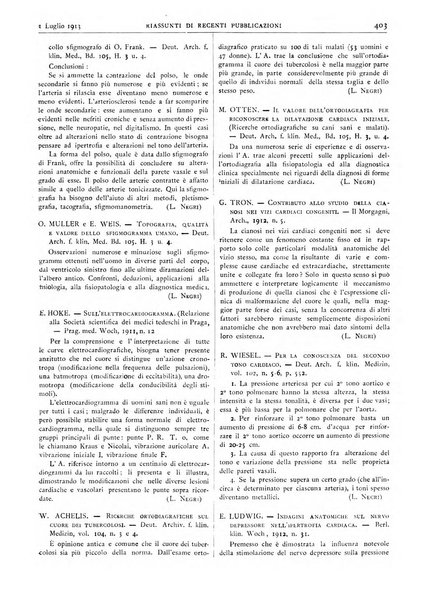 Pathologica rivista quindicinale