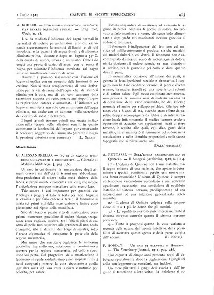 Pathologica rivista quindicinale