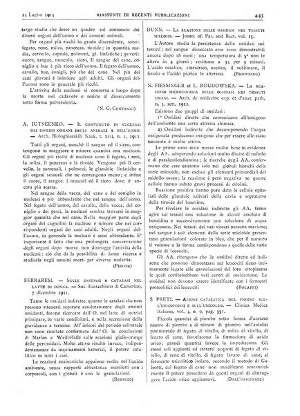 Pathologica rivista quindicinale