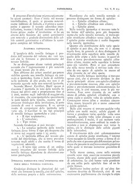 Pathologica rivista quindicinale