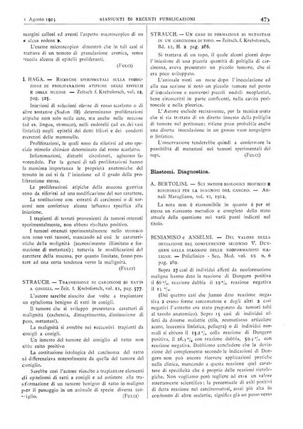 Pathologica rivista quindicinale