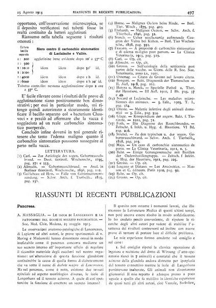 Pathologica rivista quindicinale