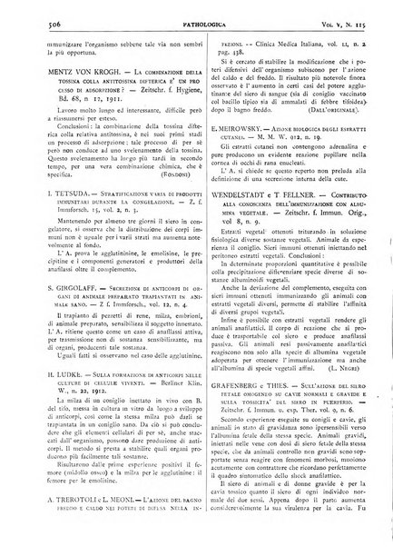 Pathologica rivista quindicinale