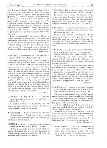 Pathologica rivista quindicinale