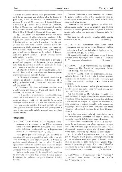 Pathologica rivista quindicinale