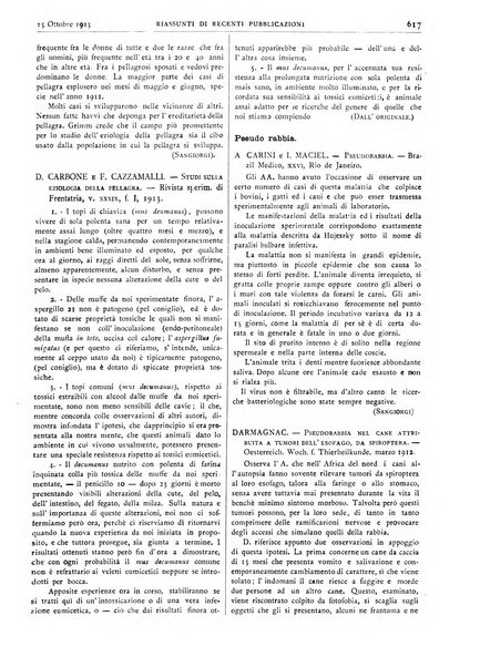 Pathologica rivista quindicinale