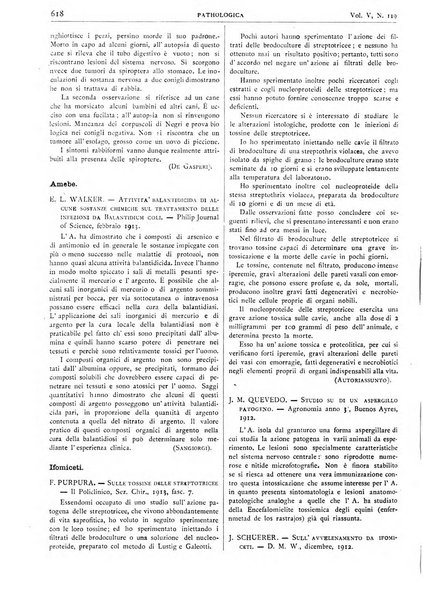 Pathologica rivista quindicinale