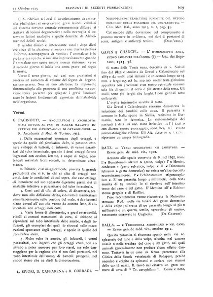 Pathologica rivista quindicinale