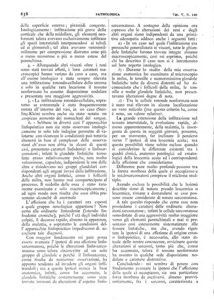 Pathologica rivista quindicinale