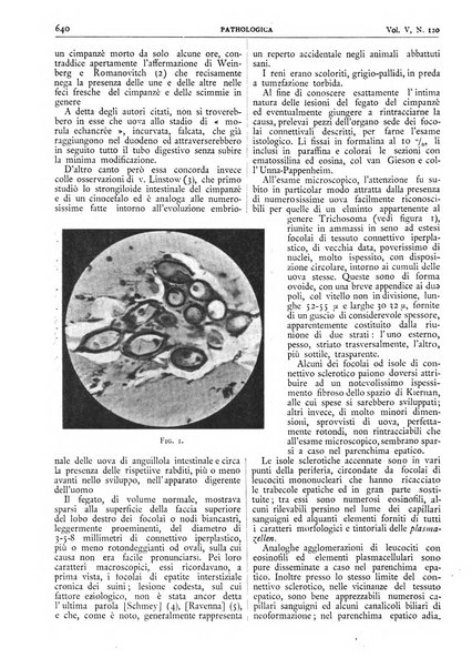 Pathologica rivista quindicinale