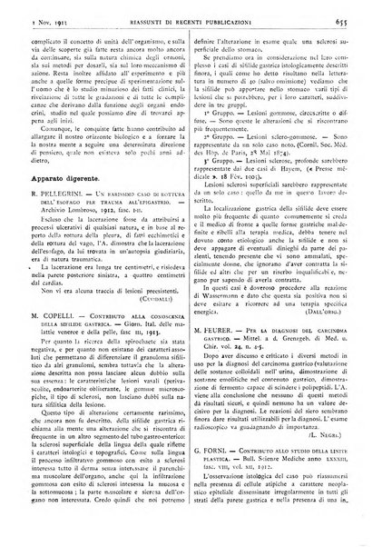 Pathologica rivista quindicinale