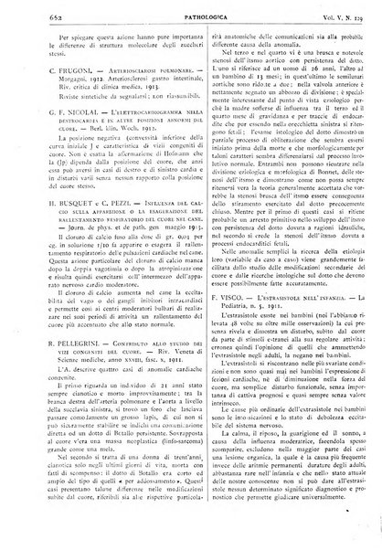 Pathologica rivista quindicinale