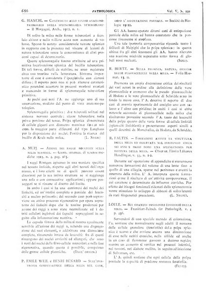 Pathologica rivista quindicinale