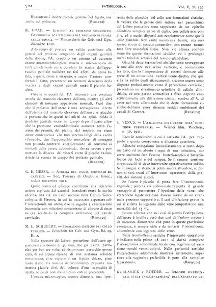 Pathologica rivista quindicinale