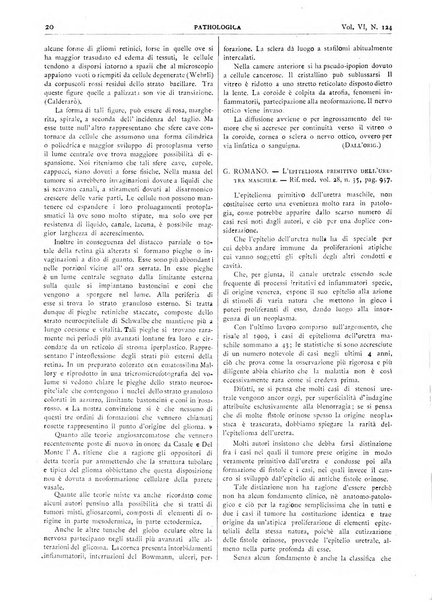 Pathologica rivista quindicinale