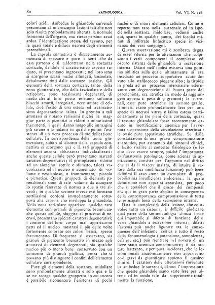 Pathologica rivista quindicinale