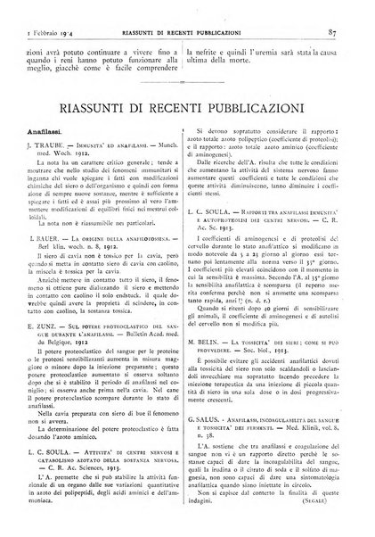 Pathologica rivista quindicinale