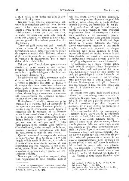 Pathologica rivista quindicinale