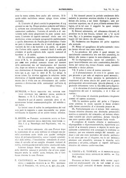 Pathologica rivista quindicinale