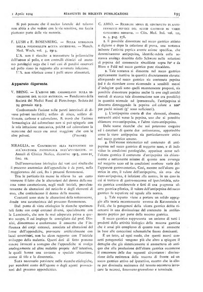 Pathologica rivista quindicinale