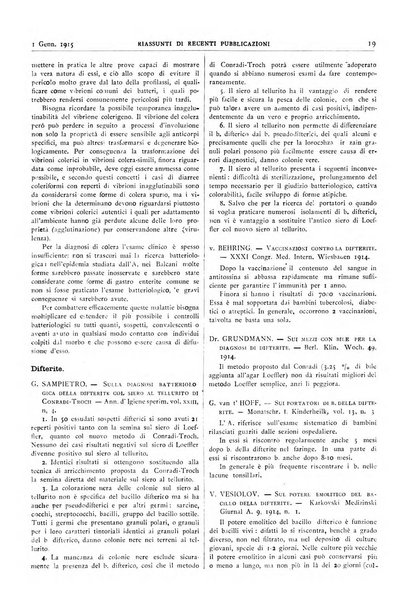 Pathologica rivista quindicinale