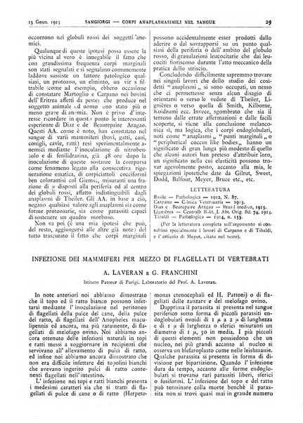 Pathologica rivista quindicinale