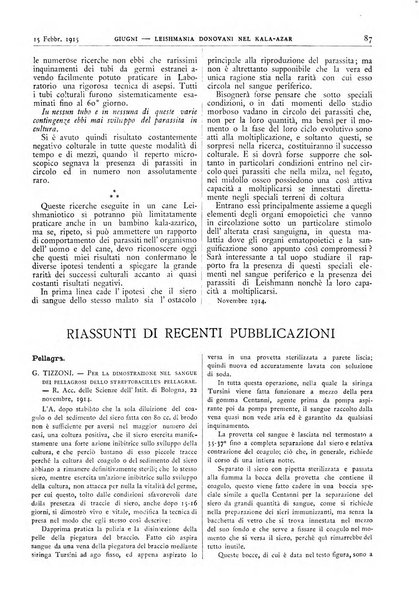 Pathologica rivista quindicinale