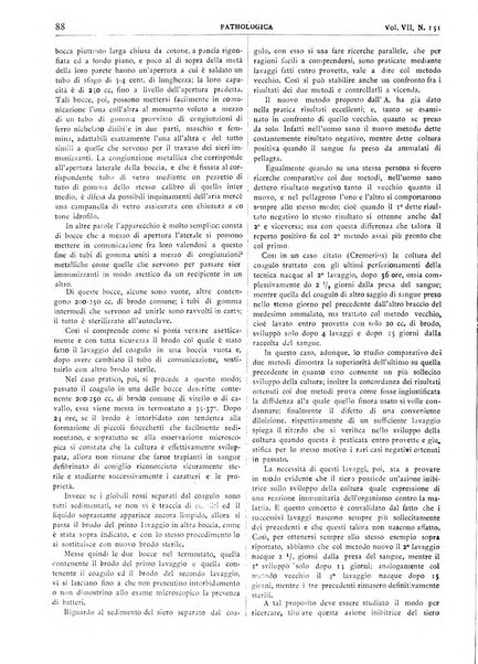 Pathologica rivista quindicinale