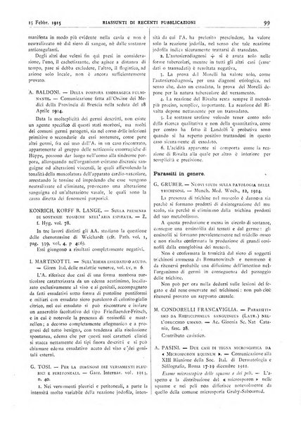 Pathologica rivista quindicinale